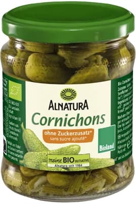 Alnatura BIO Okurky Cornichon neslazené