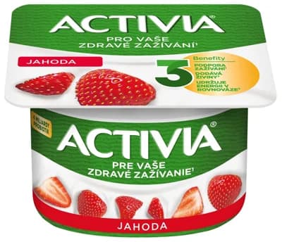 Activia Probiotický jogurt jahoda