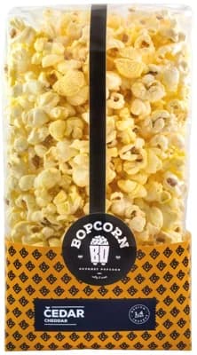 Bopcorn Gourmet popcorn Čedar