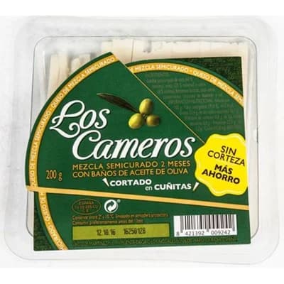 CAMEROS Tvrdý sýr plátky chlaz.