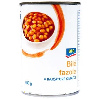 aro Fazole bílé v rajčatové omáčce 6 x
