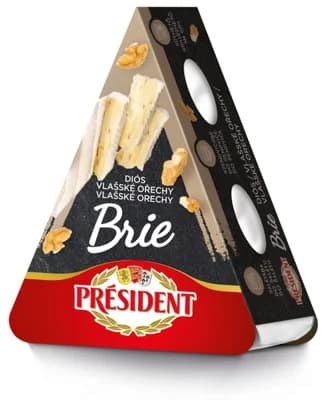 Président Brie vlašské ořechy