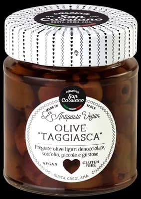 Cascina San Cassiano Vypeckované olivy Taggiasca