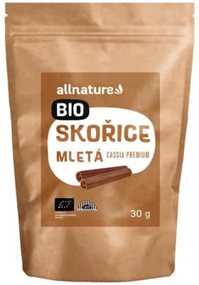 Allnature BIO Skořice mletá Cassia