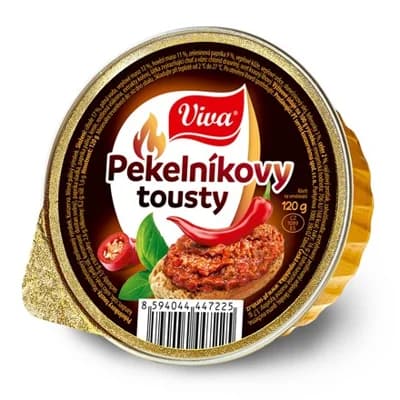 Viva Pekelníkovy tousty paštika 16 x