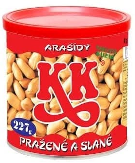 K&K Arašídy pražené solené
