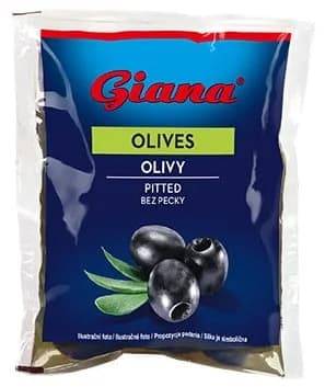 Giana Olivy černé bez pecky
