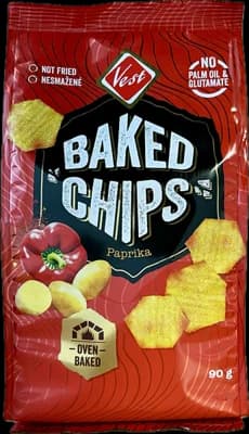 Vest Baked chips paprikové