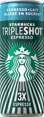 Starbucks Tripleshot bez přidaného cukru