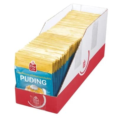 Fine Life Puding s vanilkovou příchutí 35 x