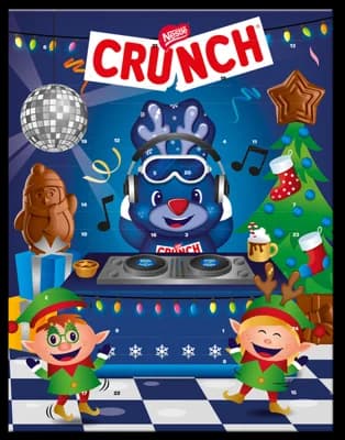 Nestlé Crunch Adventní kalendář