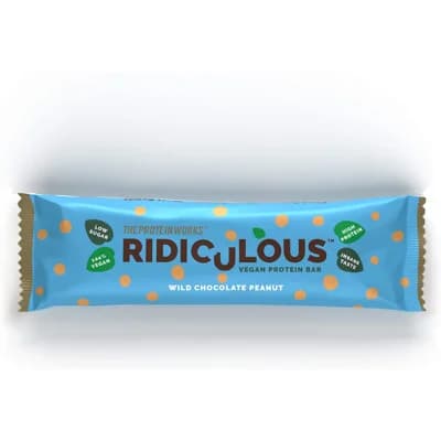 The Protein Works Ridiculous Vegan Protein Bar čokoláda arašídy
