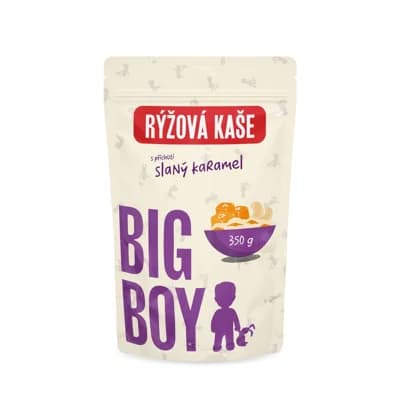 BIG BOY Rýžová kaše Sweet and Salty slaný karamel EKO balení