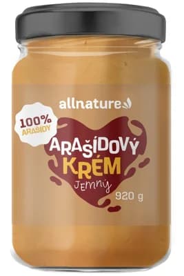 Allnature Arašídové máslo jemné