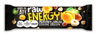 Ready to eat! RAW Energy meruňky, jablka, lískové ořechy