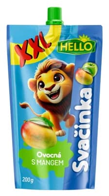 Hello Ovocná svačinka XXL s mangem kapsička