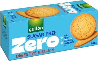 Gullón Digestive Celozrnné sušenky bez cukru se sladidly