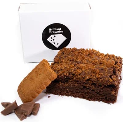 Brilliant Brownies Mix čokoláda a lotusové sušenky