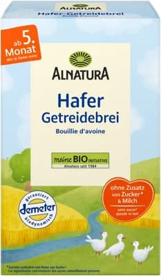 Alnatura BIO Dětská krupicová obilná kaše