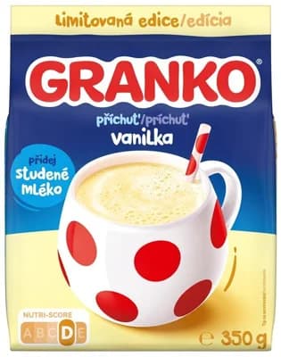 Granko Rozpustná směs pro přípravu vanilkového nápoje