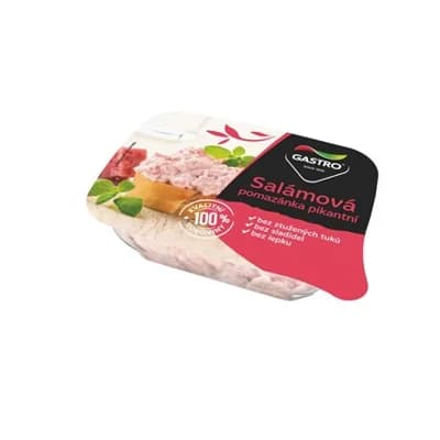 Pomazánka salámová pikant chlaz. 3 x 120 g