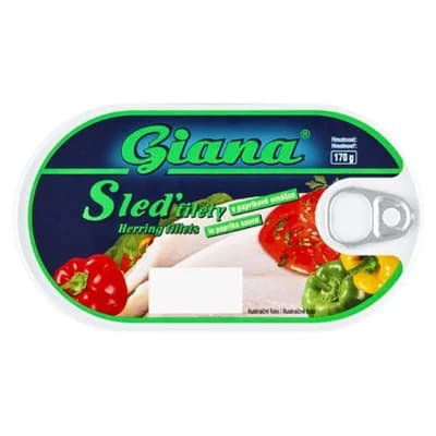 Giana Sleď filety v paprikové omáčce 5 x