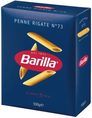 Barilla Penne Rigate semolinové těstoviny