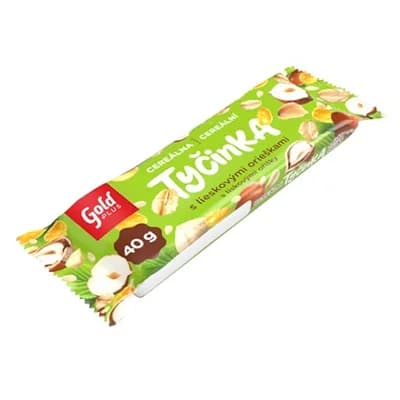 Gold Plus Cereální tyčinka s oříšky
