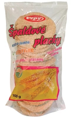 VEPY Špaldové placky celozrnné