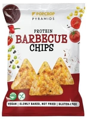 Popcrop Proteinové chipsy s barbecue příchutí