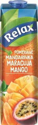 Relax Pomeranč, mandarinka, maracuja, mango