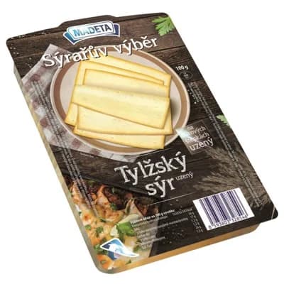 Madeta Sýrařův výběr Tylžský sýr uzený (45%) plátky