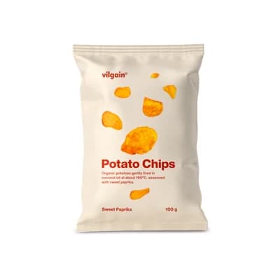 Vilgain Bramborové chipsy BIO – sladká paprika