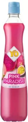 YO Pink paradise sirup bez cukru