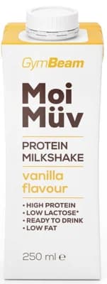GymBeam MoiMüv Protein Milkshake vanilka