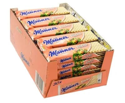 Manner Tyčinka lískový ořech 30x30g
