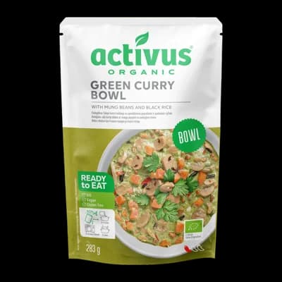 Activus ORGANIC Green curry bowl