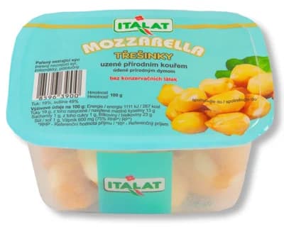 Italat Mozzarella třešinky uzené