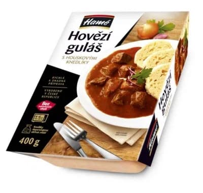 Hamé Hovězí guláš s knedlíkem