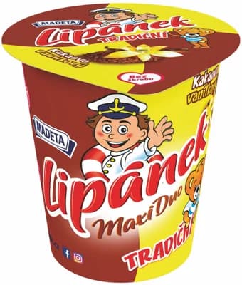 Madeta Lipánek Maxi DUO kakaovo-vanilkový