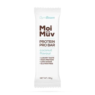 GymBeam MoiMüv Protein Pro Bar kokos