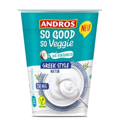 Andros Veganský fermentovaný dezert řeckého typu