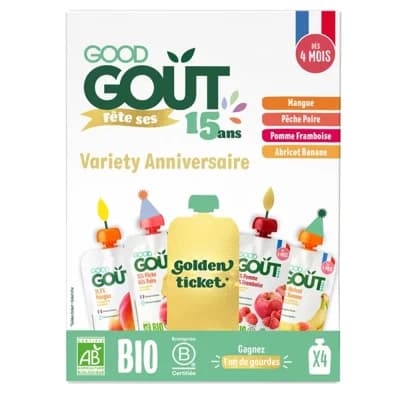 Good Gout BIO Ovocný Jackpot (4× 120 g)