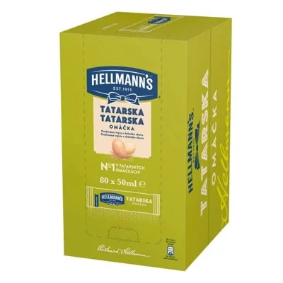 Hellmann's Tatarská omáčka porce 80x50ml