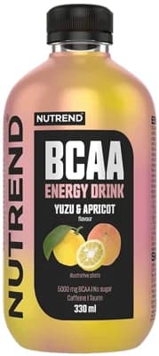 Nutrend BCAA Energy drink - Yuzu/Meruňka
