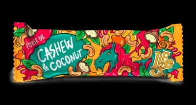 LIFELIKE Power Bar Cashew Coconut