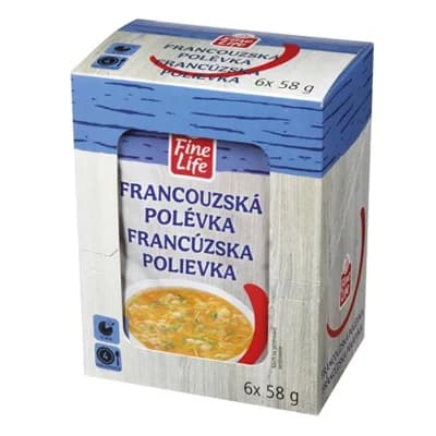Fine Life Polévka francouzská 6 x