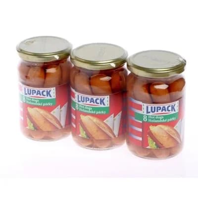 LUPACK Párky 8 hot dogs 3 x