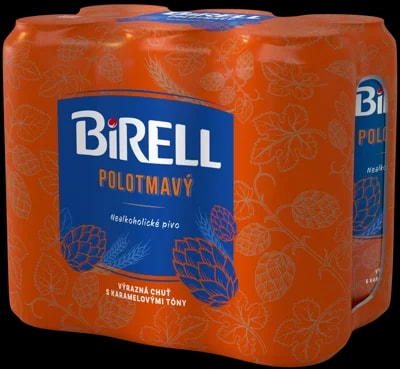 Birell Polotmavý 6x500ml