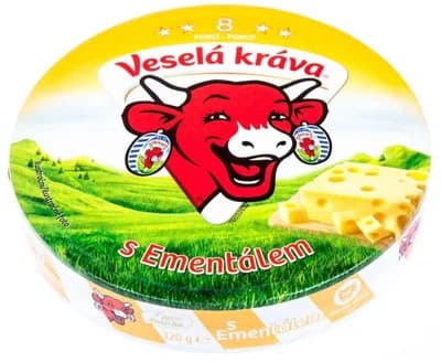 Veselá Kráva Tavený sýr s ementálem